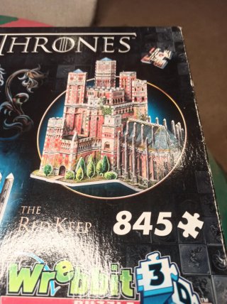 Puzzle 3D Juego Tronos Red Keep 845 Piezas