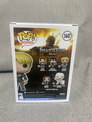 Funko Pop Attack on Titan Armin Arlelt 1447