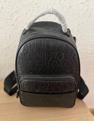 Mochila Armani Exchange Negra