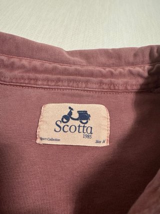Polera Scotta Talla M Burdeos