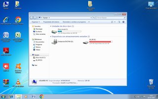 Portátil Acer Aspire 5920G Windows 7