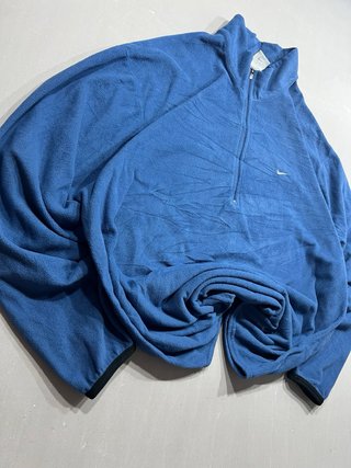 Sudadera Nike Media Cremallera Azul