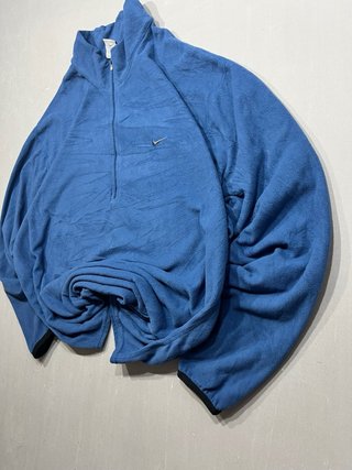 Sudadera Nike Media Cremallera Azul