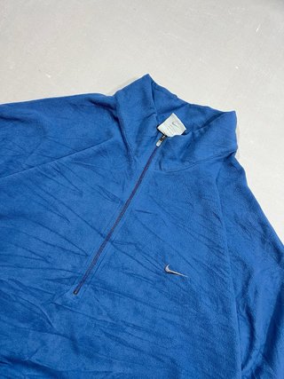 Sudadera Nike Media Cremallera Azul