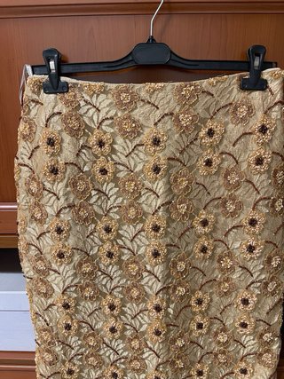 Falda Pronovias Encaje y Pedrería Talla 48