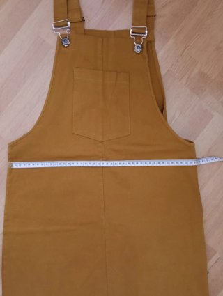 Vestido pichi mostaza