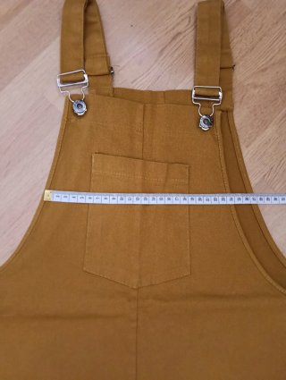 Vestido pichi mostaza