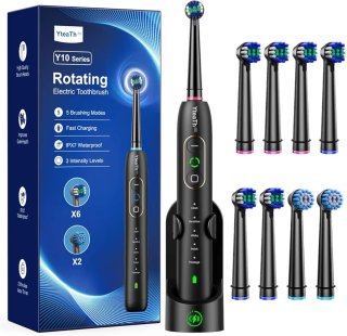 Cepillo Dental Eléctrico Y10 Series Negro