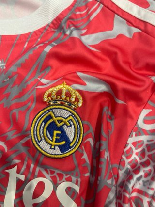 Camiseta Real Madrid Adidas Dragones Roja