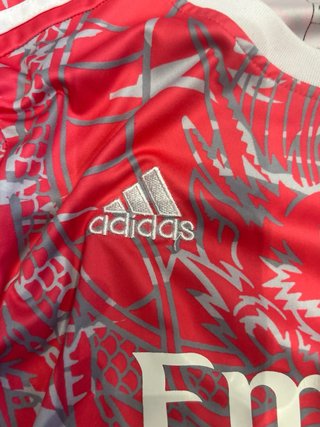 Camiseta Real Madrid Adidas Dragones Roja
