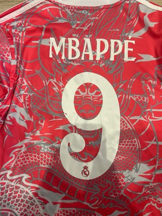 Camiseta Real Madrid Adidas Dragones Roja