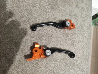 Manetas 125 EXC Naranja (Freno/Embrague)