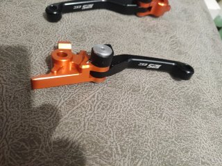 Manetas 125 EXC Naranja (Freno/Embrague)