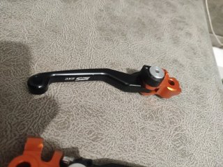 Manetas 125 EXC Naranja (Freno/Embrague)