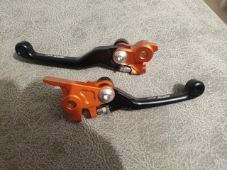 Manetas 125 EXC Naranja (Freno/Embrague)