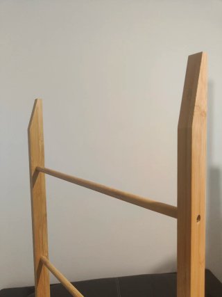Escalera de bambú