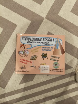 Libro Nuevo Lenguaje Musical 1 Elemental + 2 CDs