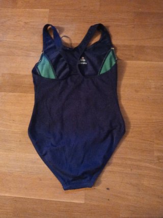 Bañador Luyfe niña azul y verde