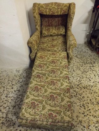 Sofá Cama Tela Estampada