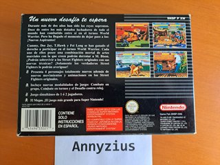 Super Street Fighter II SNES PAL