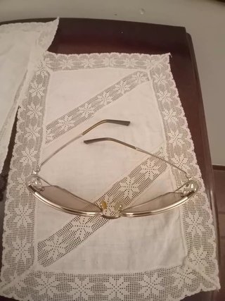 Occhiali da sole Giorgio Armani donna oro e marron