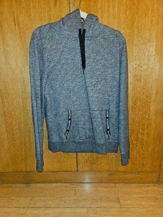 Sudadera Hollister Gris Talla S