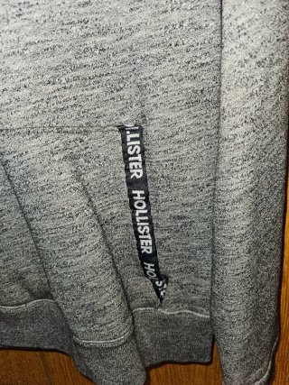 Sudadera Hollister Gris Talla S