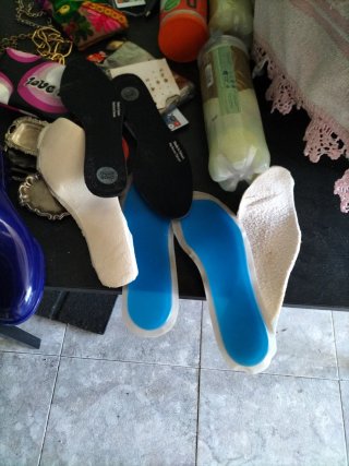 Botas de agua mujer azul/morado nuevas