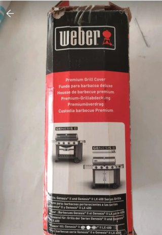Fondello Premium Weber per Barbecue