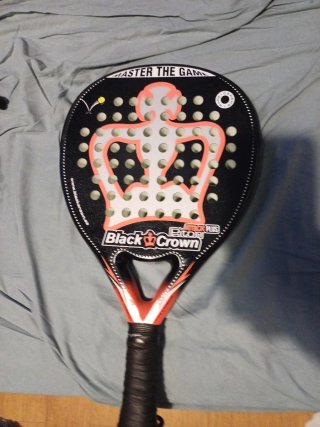Pala de pádel Black Crown Piton Attack 2020