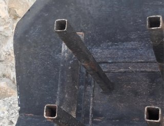 Sombrerete/Remate Chimenea Metal Negro