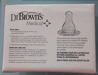Tetinas Dr. Brown's Premature Silicona