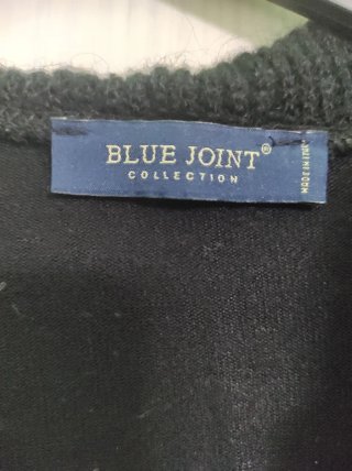 Maglione con coprispalle Blue Joint