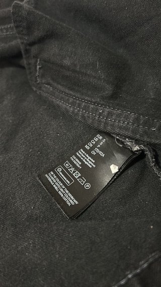 Chaqueta vaquera H&M con capucha gris