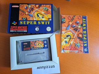 Super Swiv SNES PAL