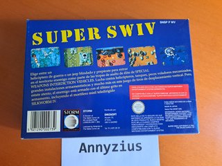 Super Swiv SNES PAL