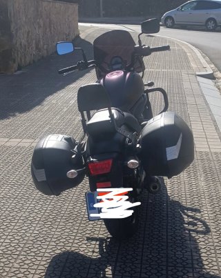Kawasaki Vulcan S 650 impecable. Muchos extras.