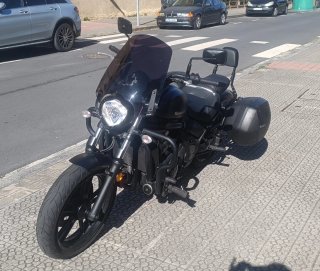 Kawasaki Vulcan S 650 impecable. Muchos extras.