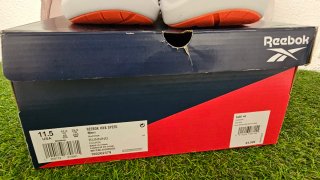 Zapatillas Reebok Talla 45 Naranja y Blanco