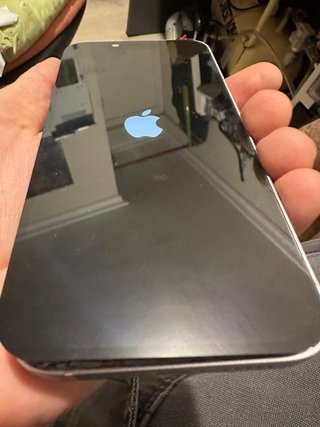 Schermo originale iPhone 14 - Punto Nero