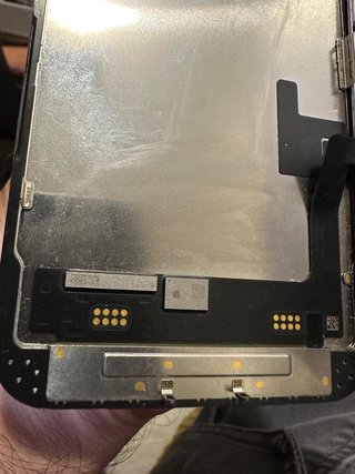Schermo originale iPhone 14 - Punto Nero