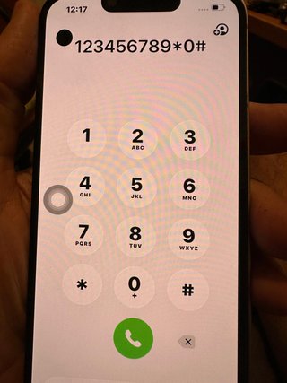Schermo originale iPhone 14 - Punto Nero