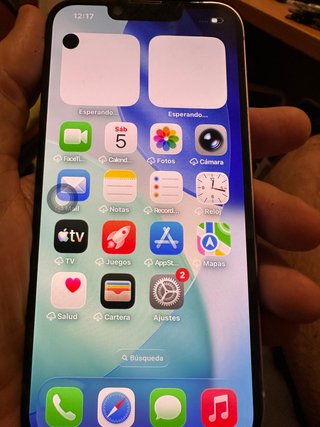 Schermo originale iPhone 14 - Punto Nero