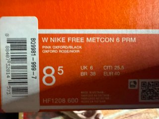 Nike Free Metcon 6 PRM Rosa/Bianco
