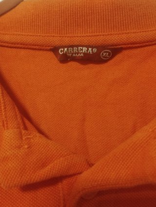 Polo Carrera Talla XL color coral