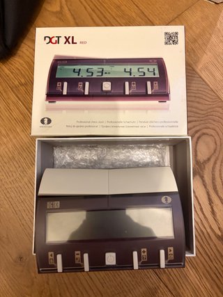 Reloj de ajedrez DGT XL Red, usado