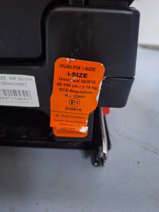 Silla Coche Britax Romer Dualfix i-Size 360