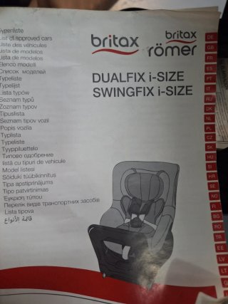 Silla Coche Britax Romer Dualfix i-Size 360
