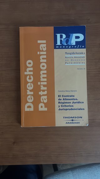 REVISTA ARANZADI DERECHO PATRIMONIAL No 16