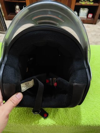 Casco Moto Takachi Plata